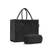 Taška přes rameno Reisenthel Daily Shopper set #1 glossy dots black_3