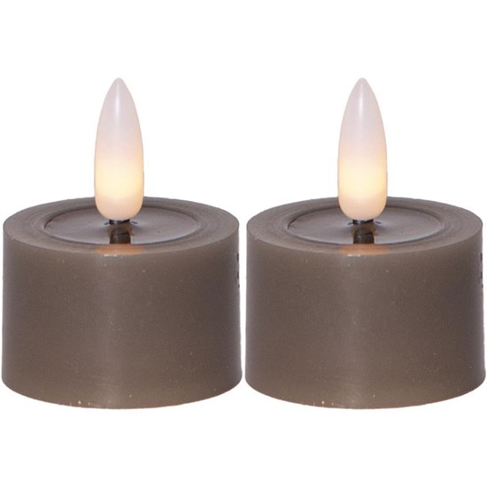 2x LED čajová svíčka FLAMME FLOW pepřová_3