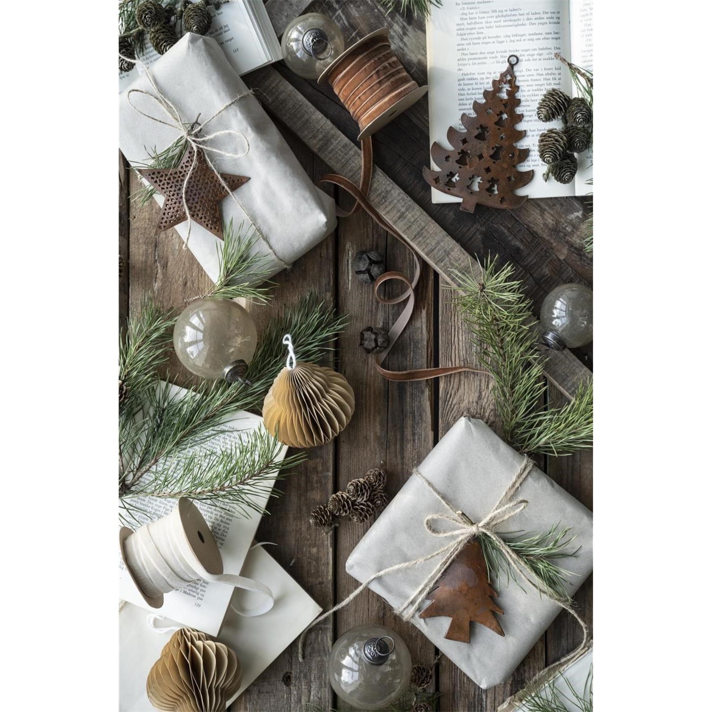 Sametová stuha na cívce Ib Laursen 10 m cream_6