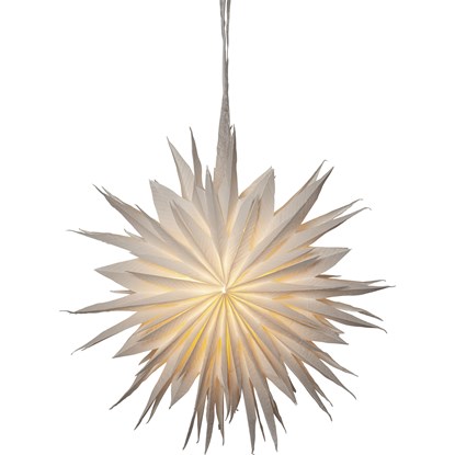 Papírová hvězda CLOUD P.60 cm bílá, bez světelného zdroje (083-00)_0