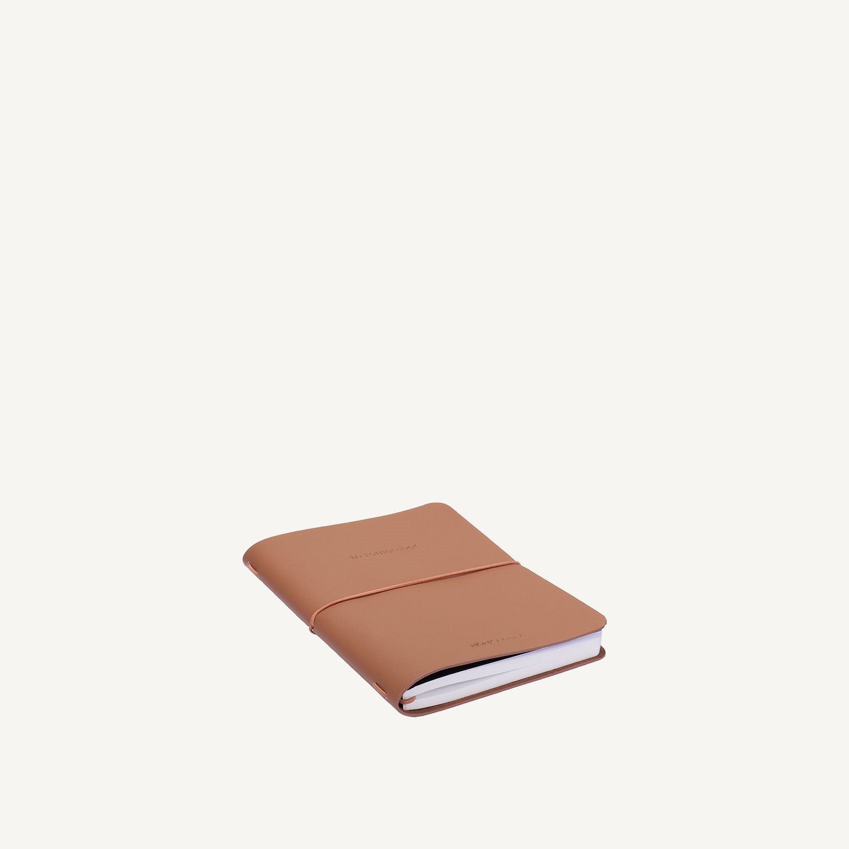 Zápisník z veganské kůže Monk & Anna TO REMEMBER linkovaný, M clay_2