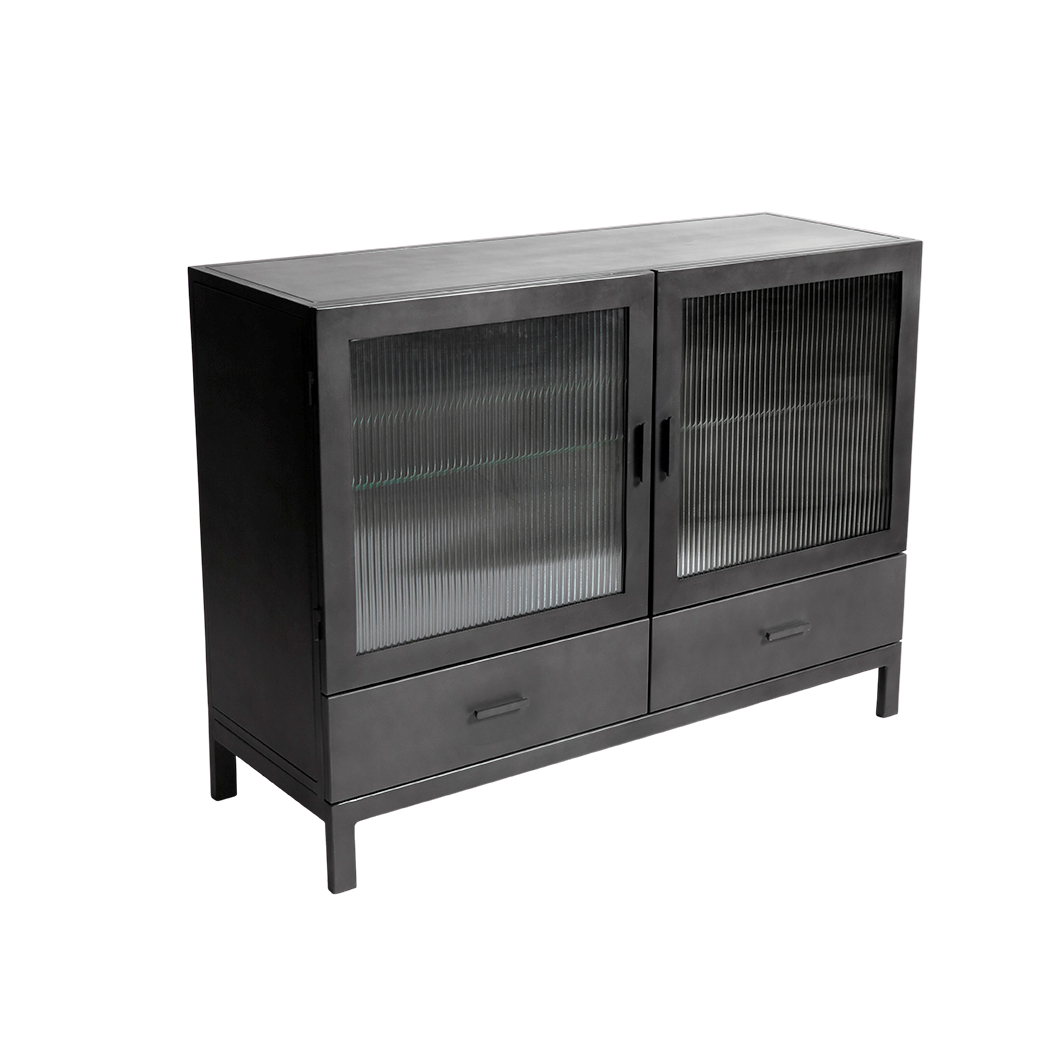 Kovová komoda Muubs DALLAS 120x42cm - POŠKOZENÁ - ODŘENÁ !_0