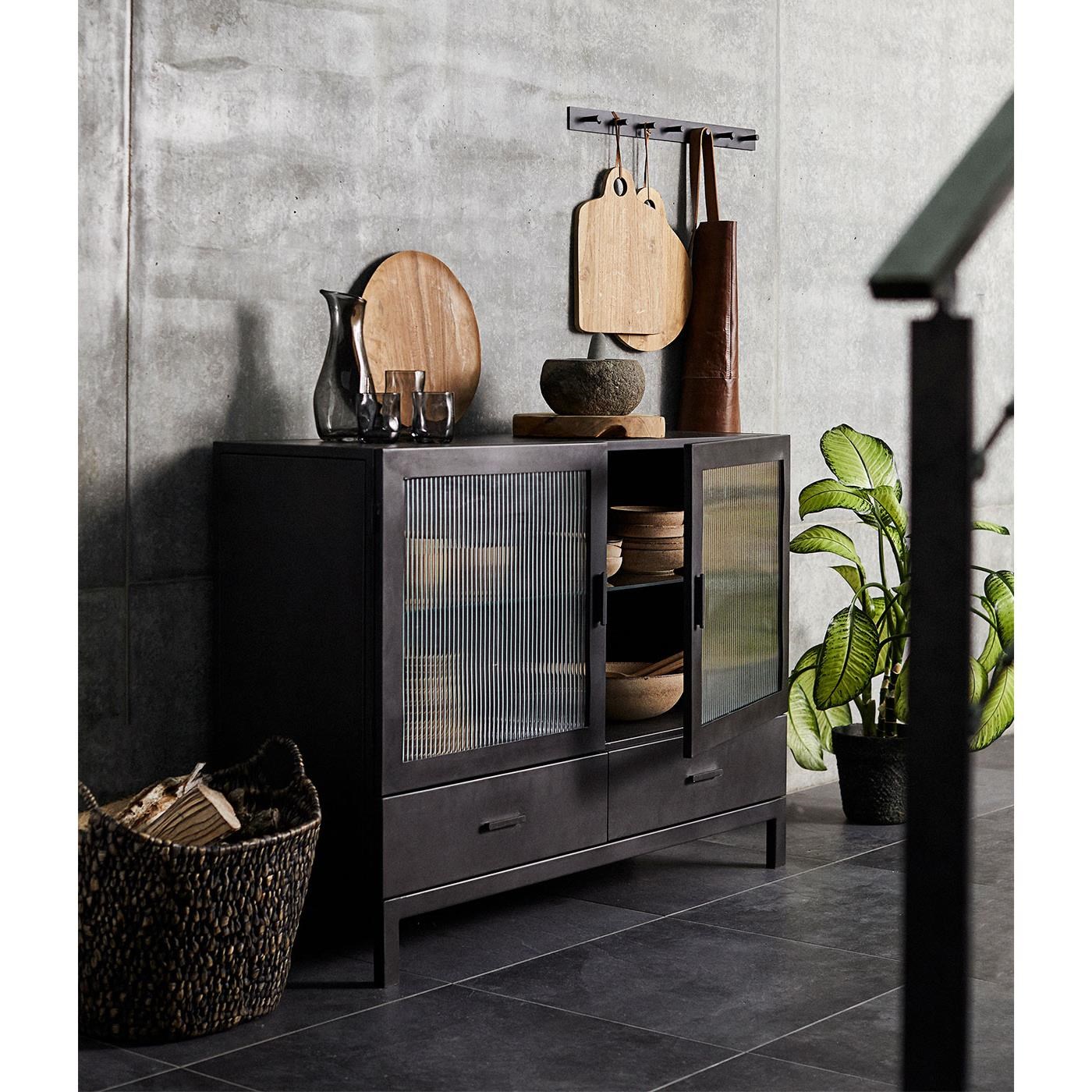 Kovová komoda Muubs DALLAS 120x42cm - POŠKOZENÁ - ODŘENÁ !_1