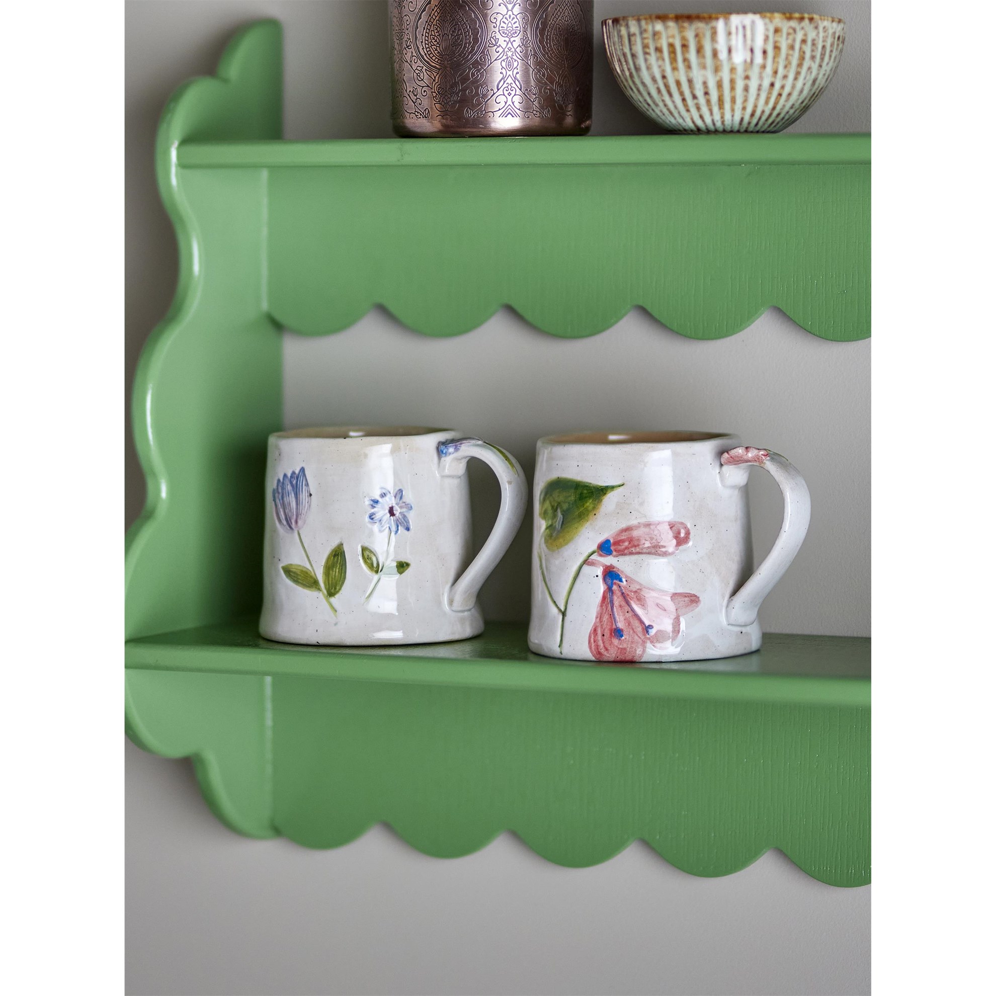 Hrnek s květinovým motivem CAMILLA SET/2ks_0