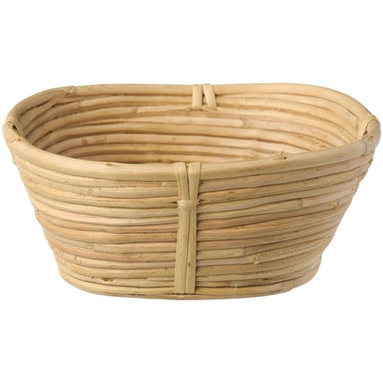 Ratanový oválný košík se čtvercovým dnem Ib Laursen_0