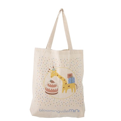 Bavlněná taška CELEBRATE s dětským motivem přírodní_3