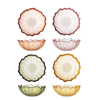 Sada 4 skleněných misek KANA 12 cm_2