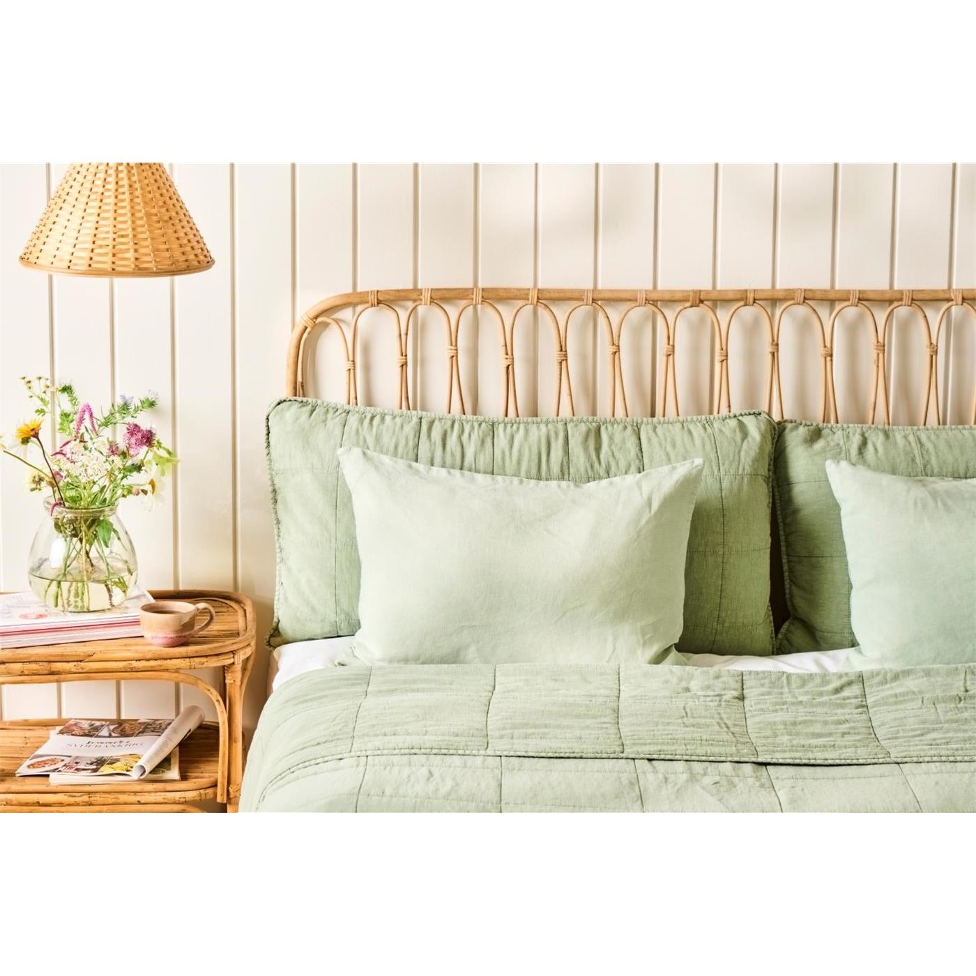 Lněný povlak na polštář Ib Laursen 40x60 cm pistachio_1