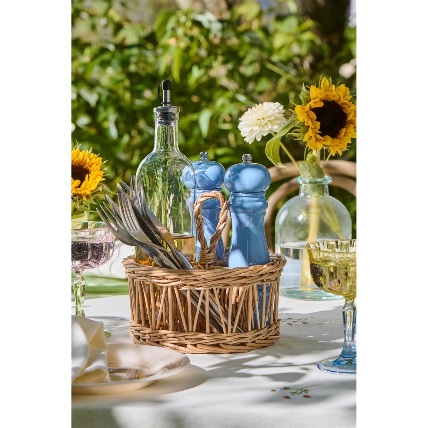 Proutěný košík dělený Ib Larsen_0