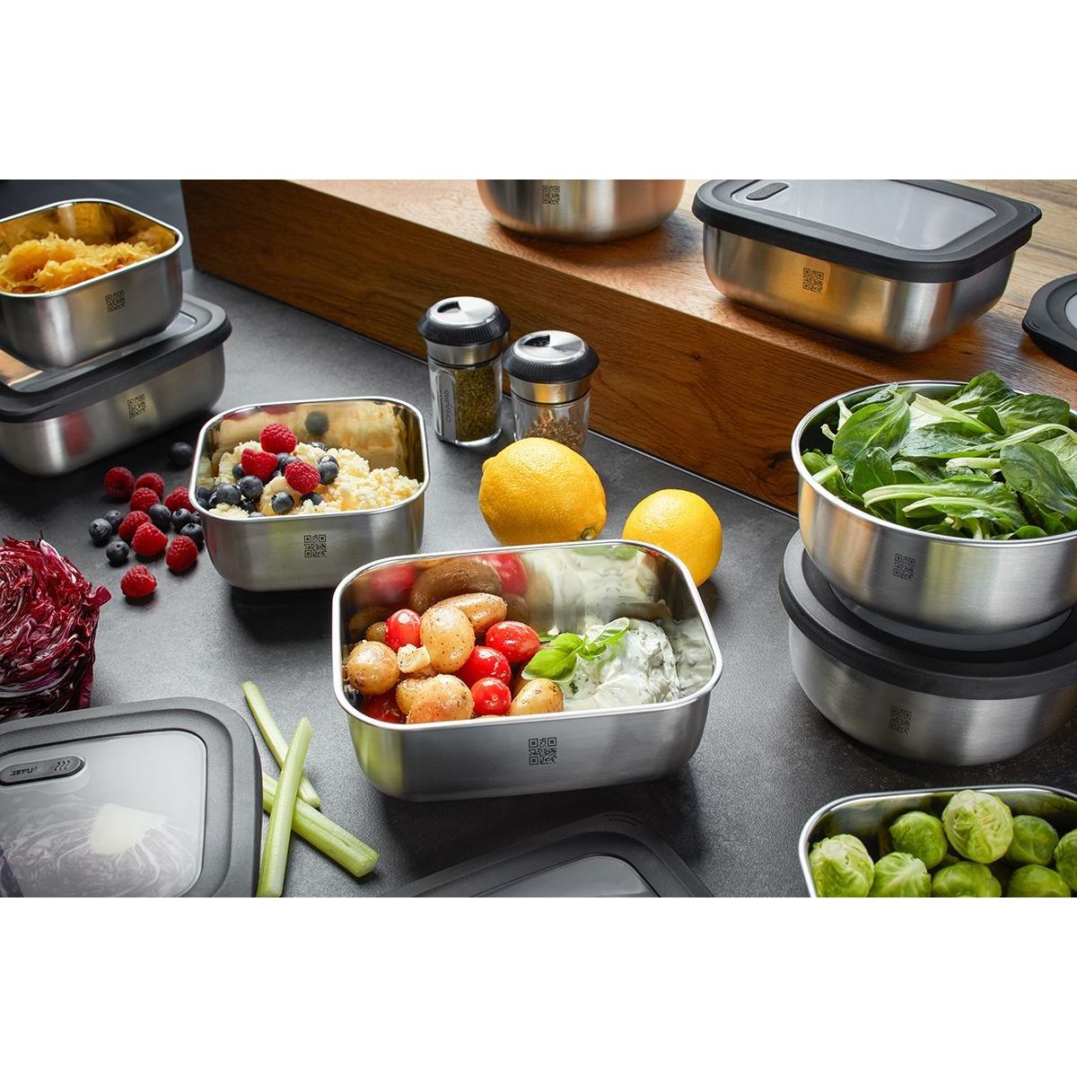 Nerezová dóza Gefu PROVIDO kulatá 500 ml_0