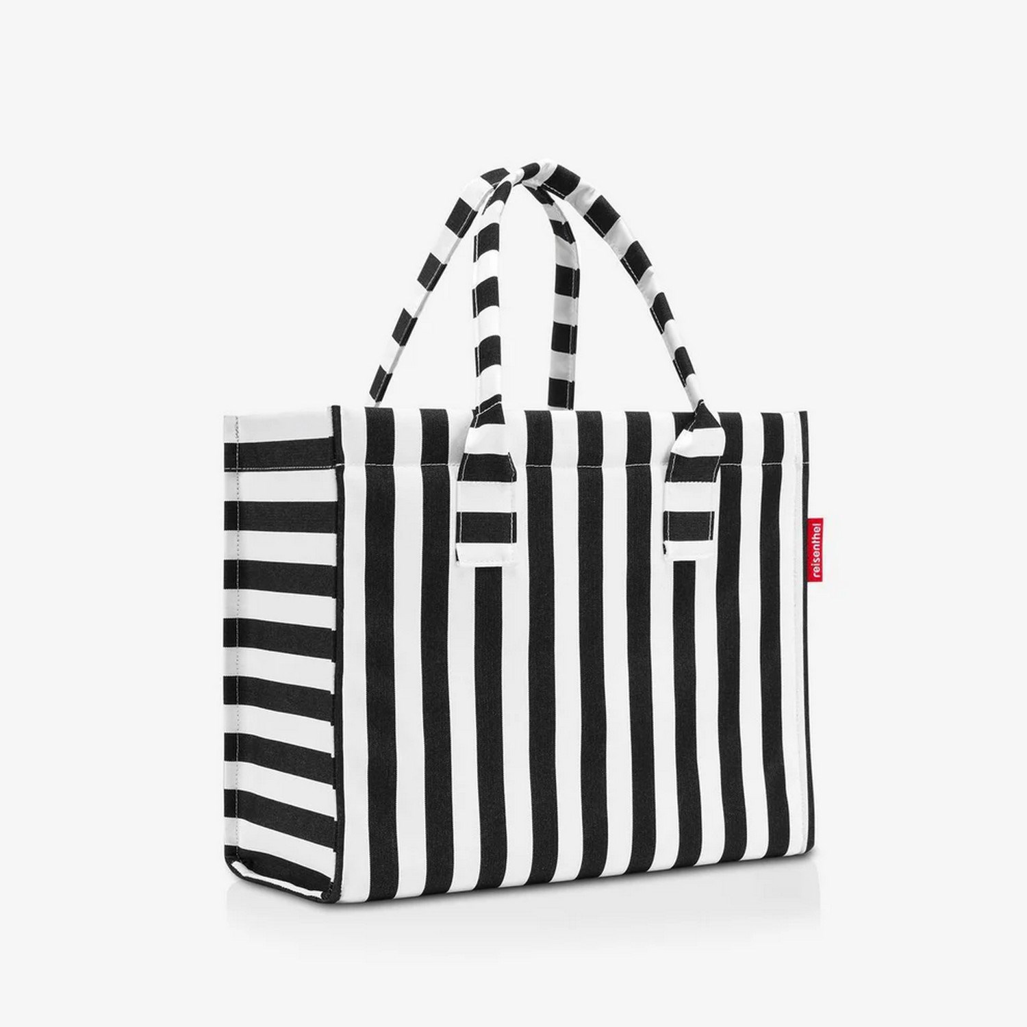 Taška přes rameno Reisenthel Daily Shopper summerstripes black_1