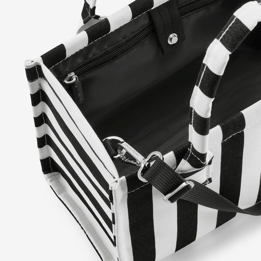 Taška přes rameno Reisenthel Daily Shopper XS summerstripes black_4