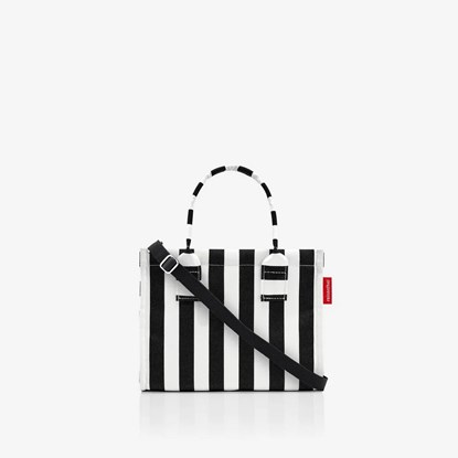 Taška přes rameno Reisenthel Daily Shopper XS summerstripes black_7