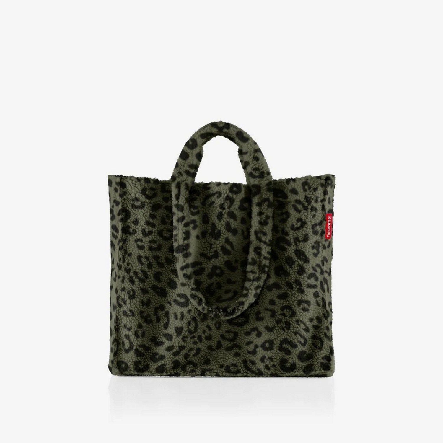 Taška přes rameno Reisenthel softshopper teddy leo olive_2