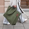 Taška přes rameno Reisenthel softshopper cord dark matcha_0