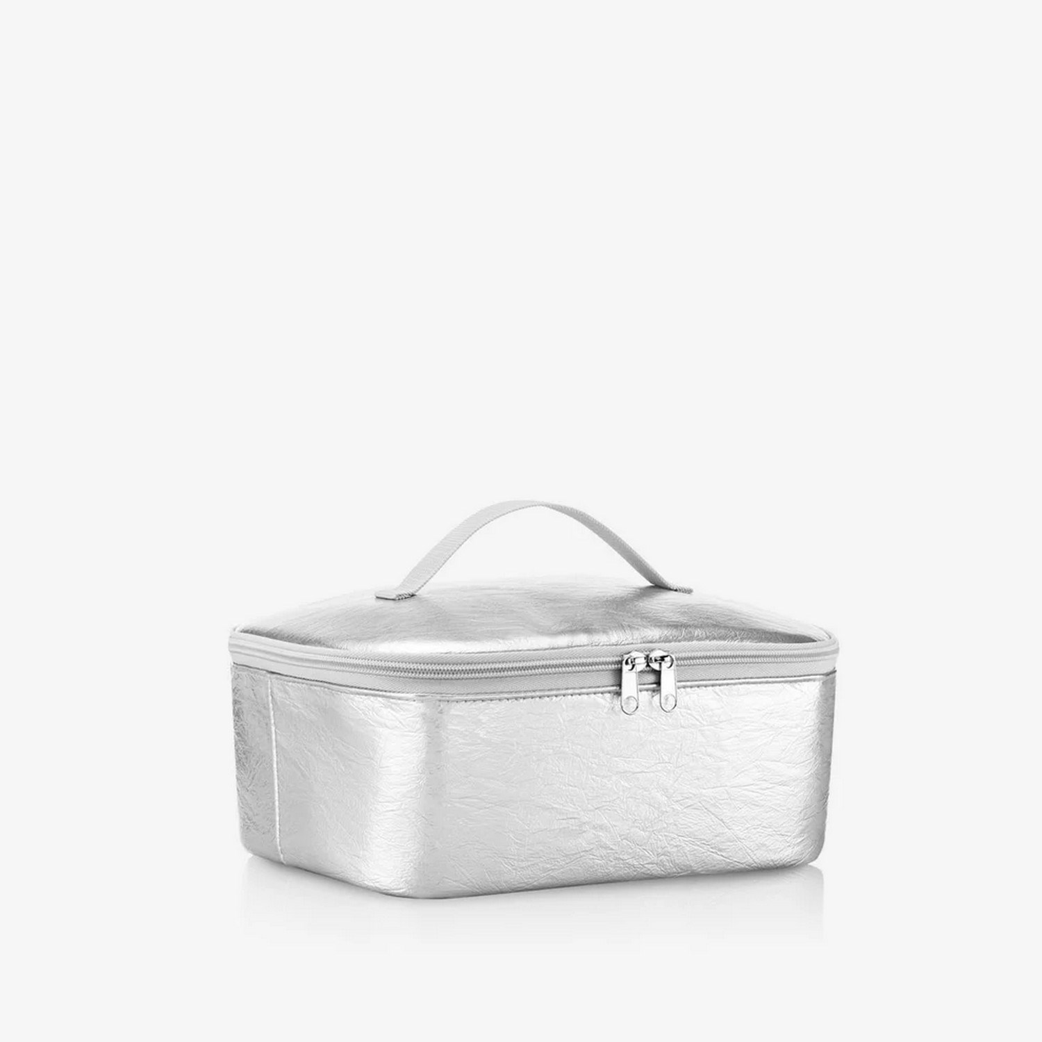 Termobox Reisenthel Coolerbag M pocket silver crackle_2