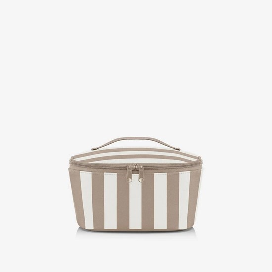 Termobox Reisenthel Coolerbag S pocket summerstripes coffee_4