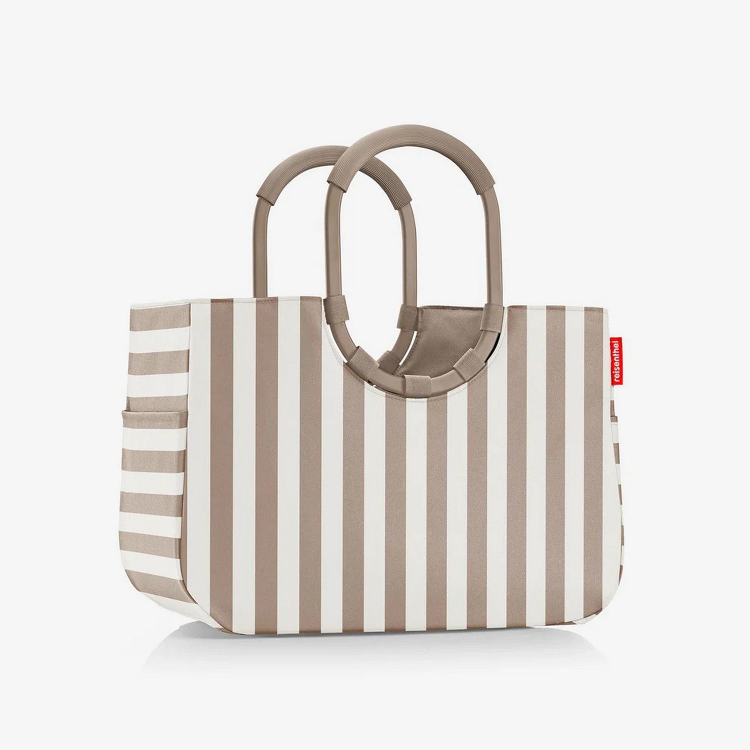 Módní taška Reisenthel Loopshopper L summerstripes coffee_2
