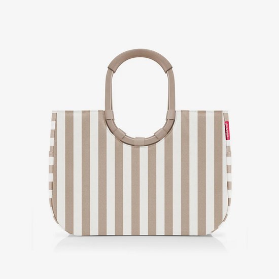 Módní taška Reisenthel Loopshopper L summerstripes coffee_6