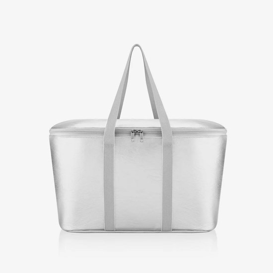 Termobox Reisenthel Coolerbag silver crackle_5