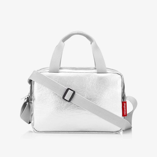 Termobox Reisenthel Coolerbag to-go silver crackle_5
