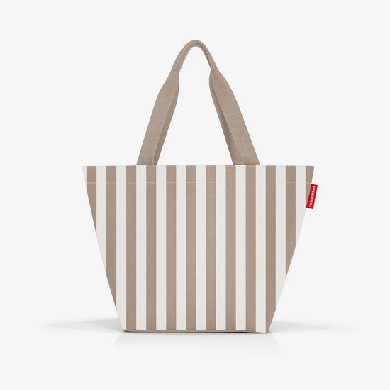 Taška přes rameno Reisenthel Shopper M summerstripes coffee_5