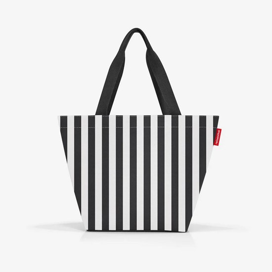 Taška přes rameno Reisenthel Shopper M summerstripes black_5