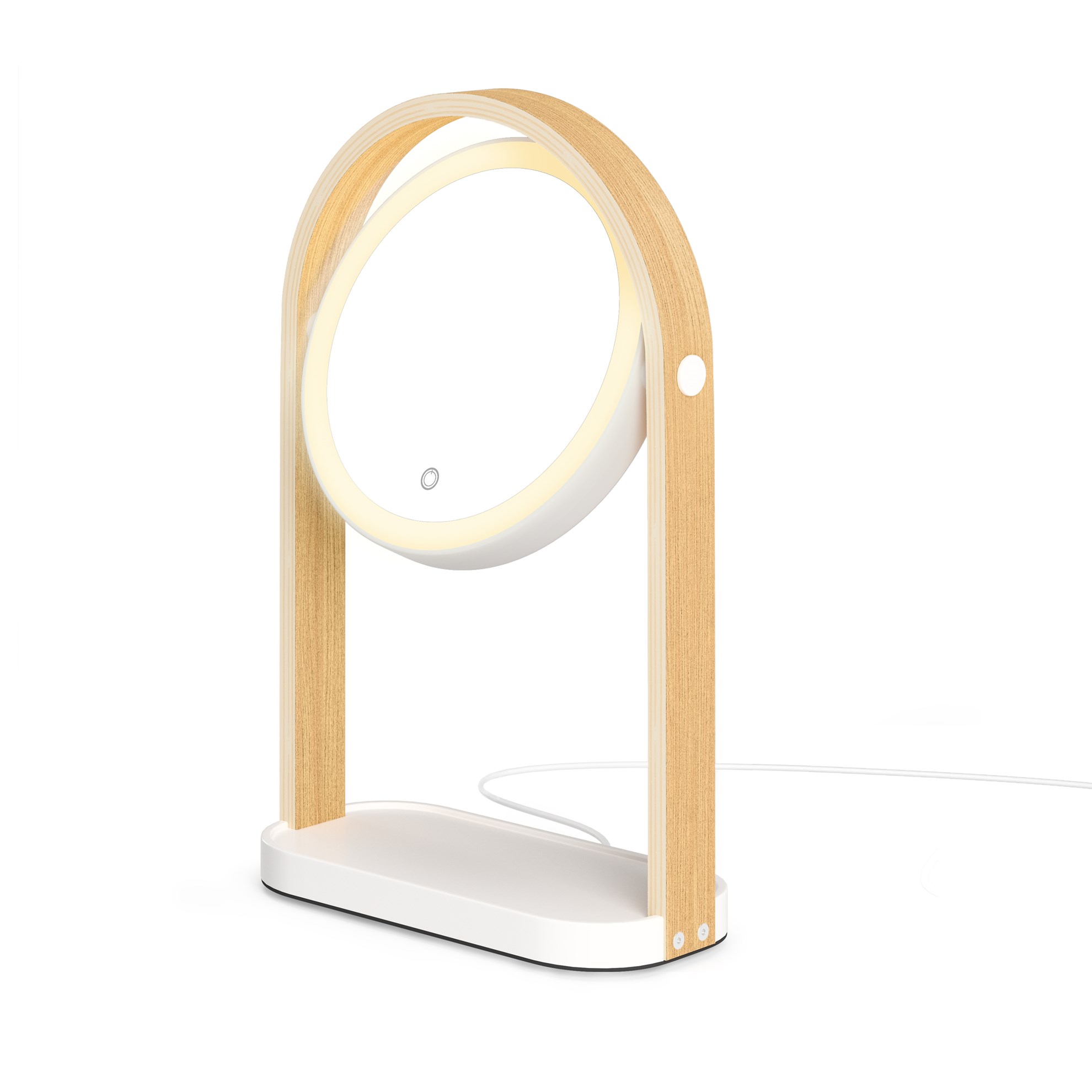 LED kosmetické zrcátko Umbra BELLWOOD bílé_0