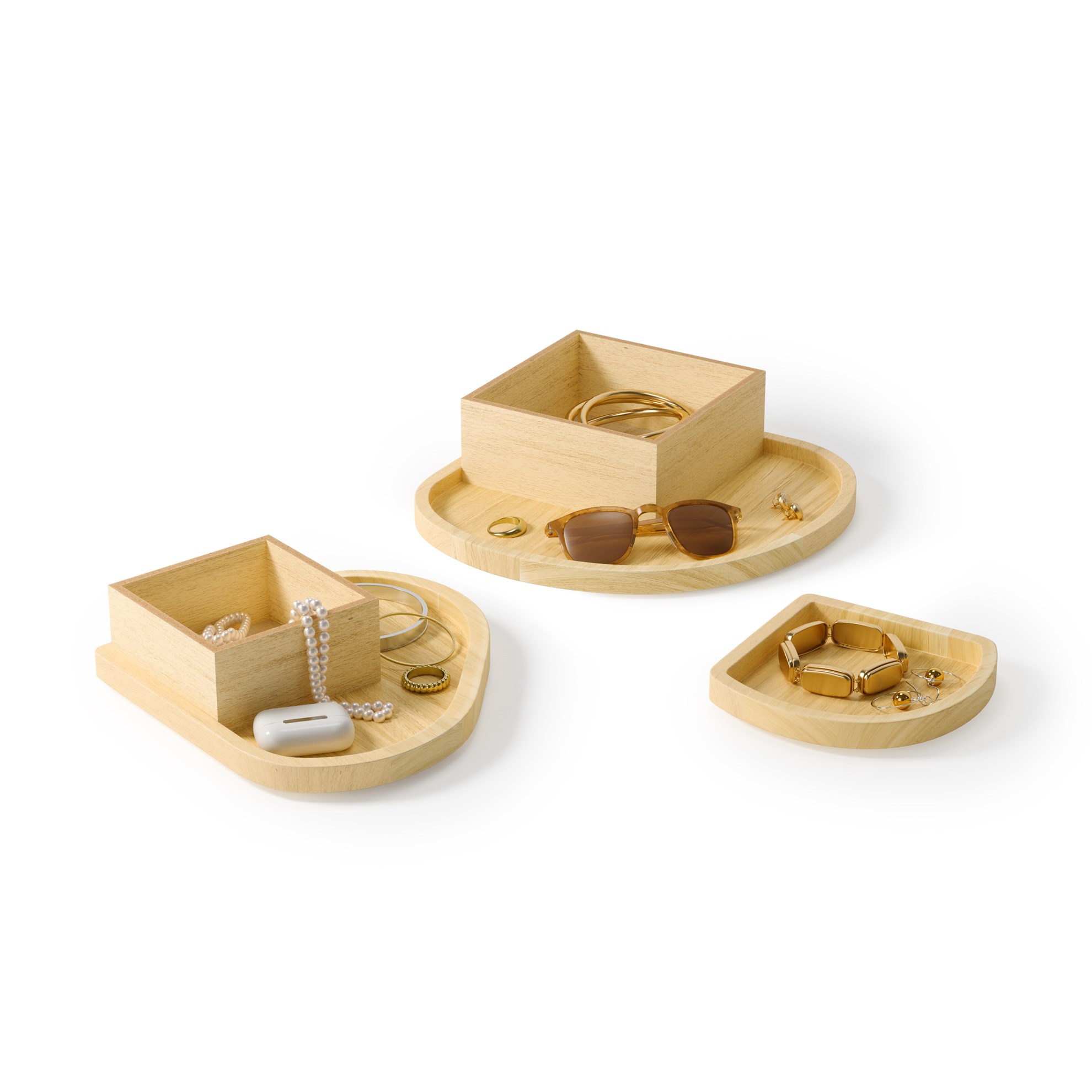 Organizér/šperkovnice Umbra COVE přírodní_6