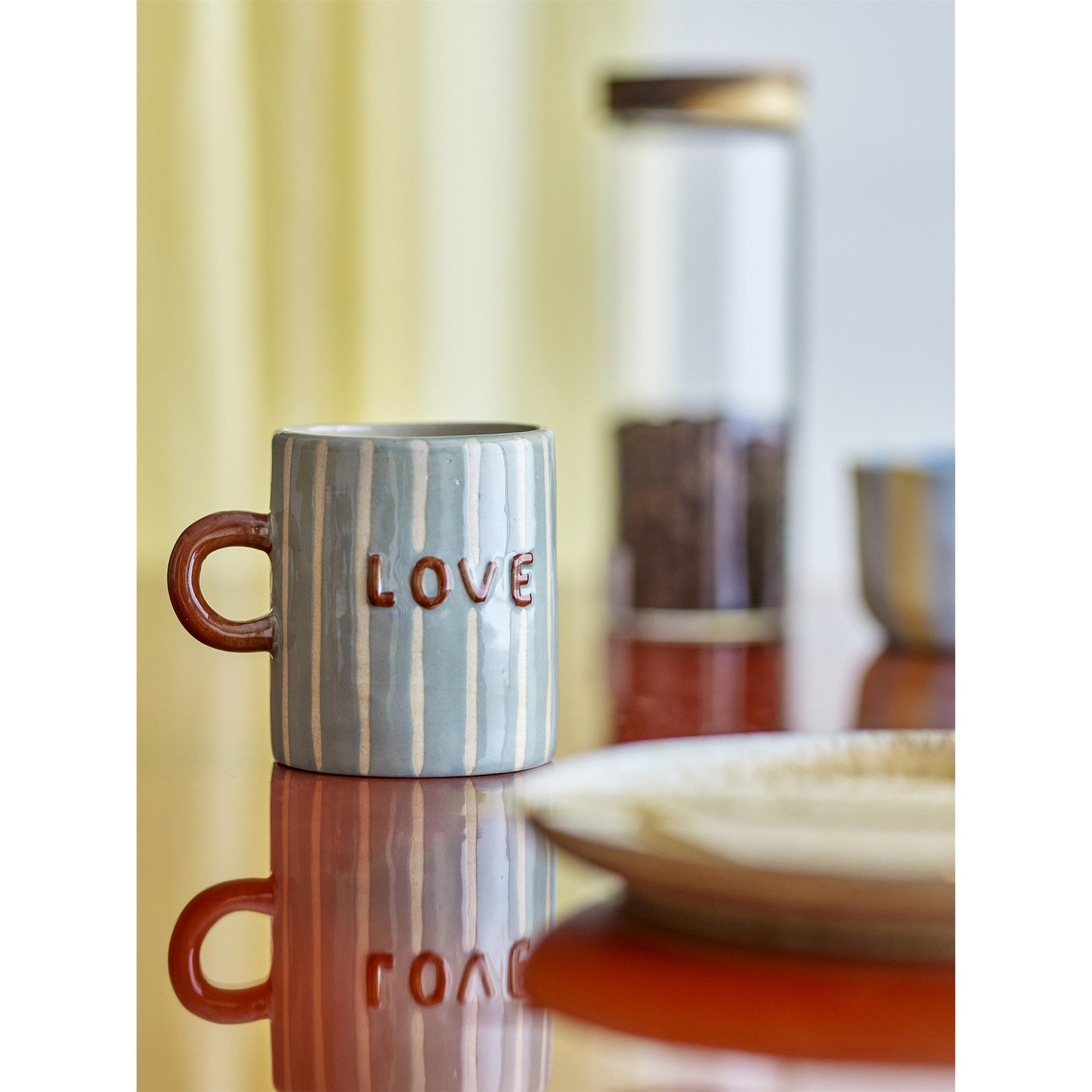 Kameninový hrnek CHERISH "DAD" 325 ml modrý_2