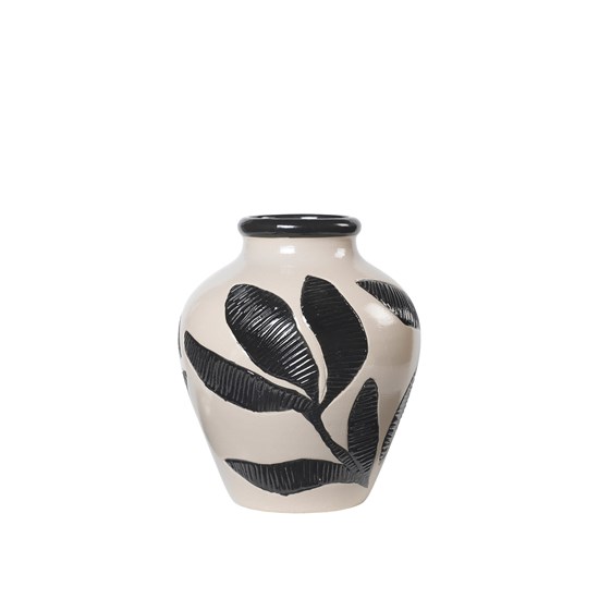 Váza Broste HERBERT V.30 cm bílá_2