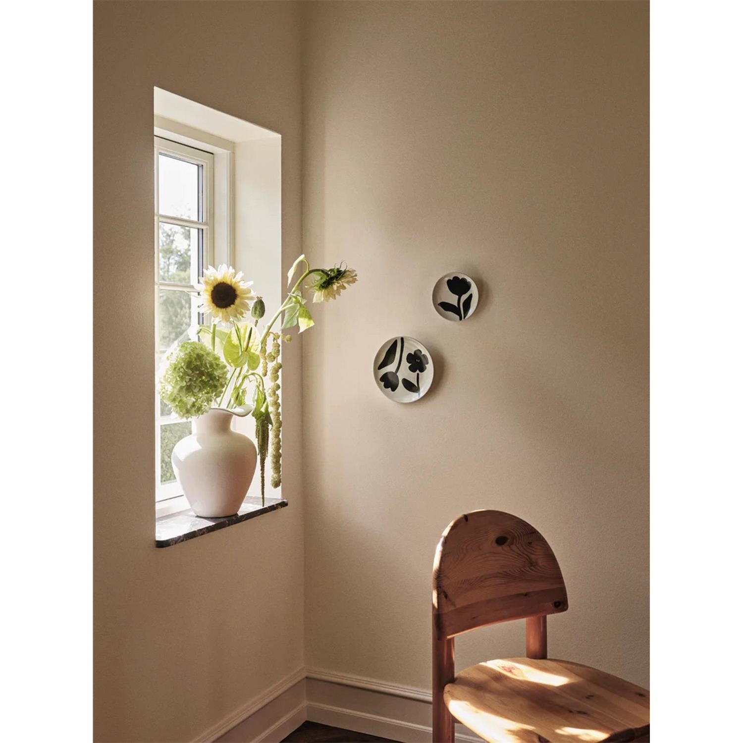 Dezertní talíř Broste FLORA P.20 cm bílý_2