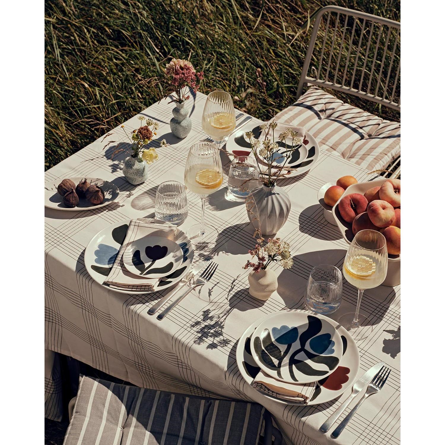 Dezertní talíř Broste DORA P.20 cm bílý_0