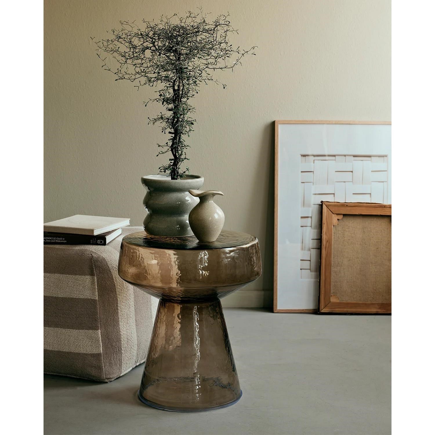 Květináč Broste MINNA V.12 cm světle šedý_0