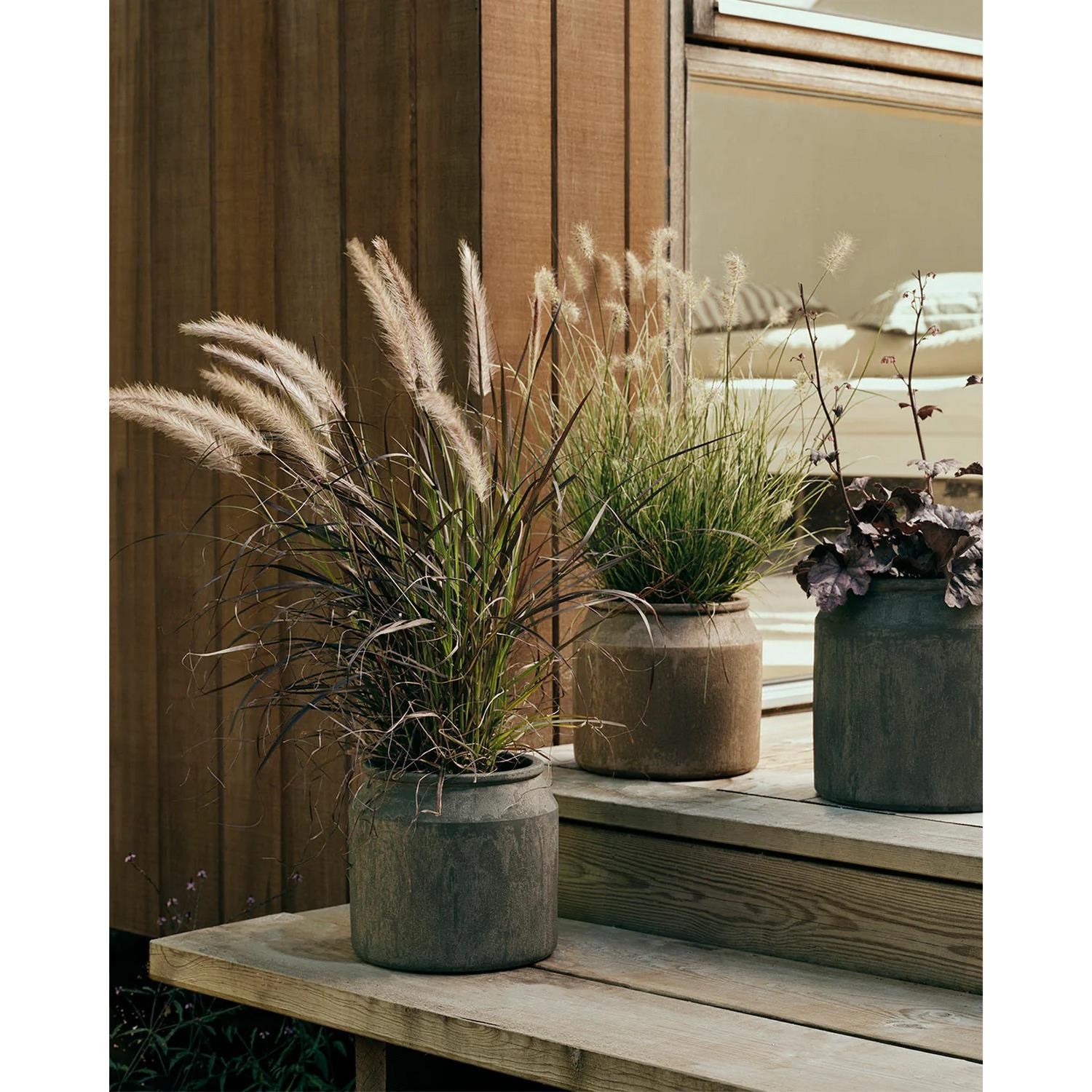 Květináč Broste UMA V.20 cm světle hnědý_1