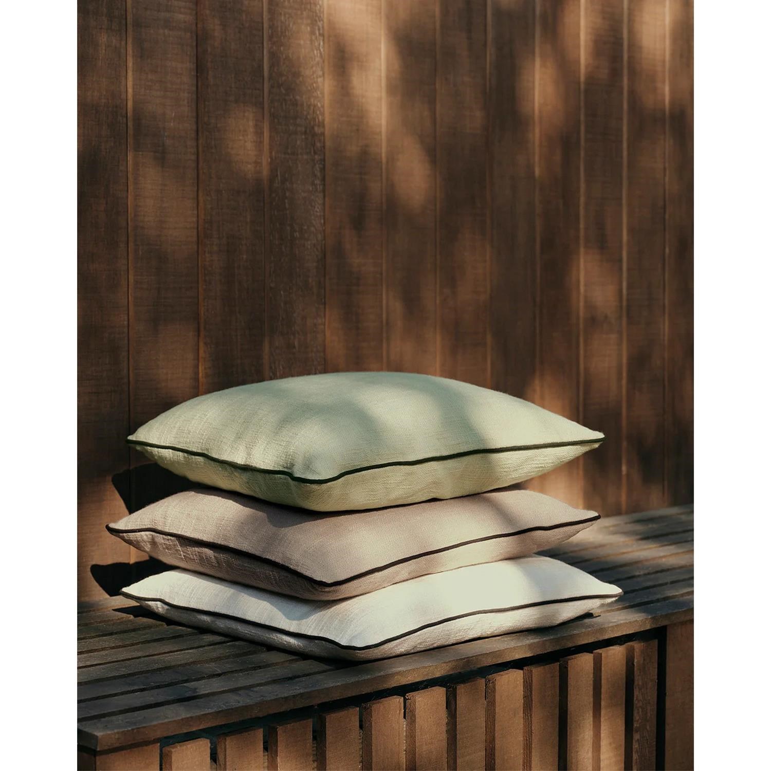 Povlak na polštář Broste MAJA 50x50 cm taupe_0