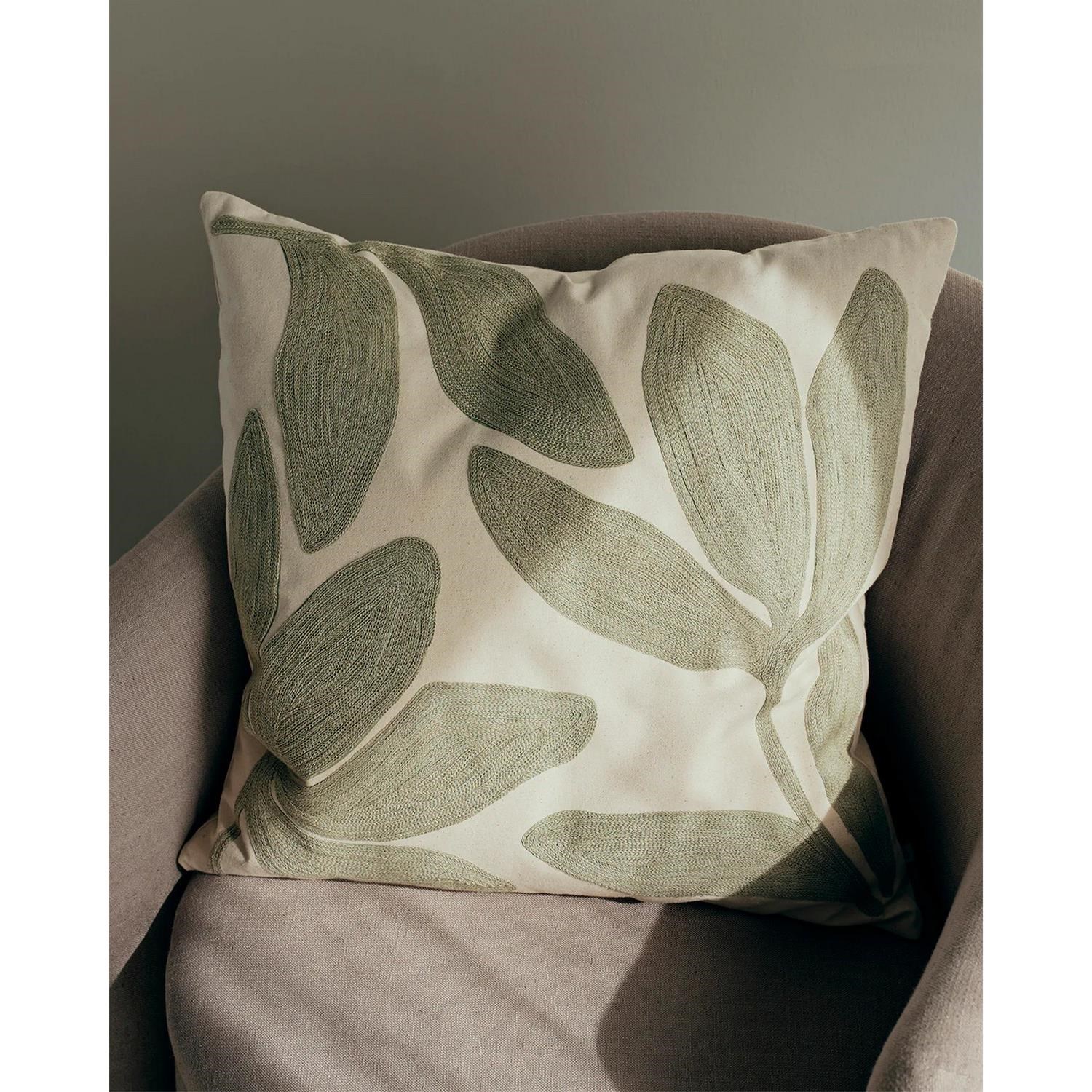 Povlak na polštář Broste HERBERT 50x50 cm zelený_0