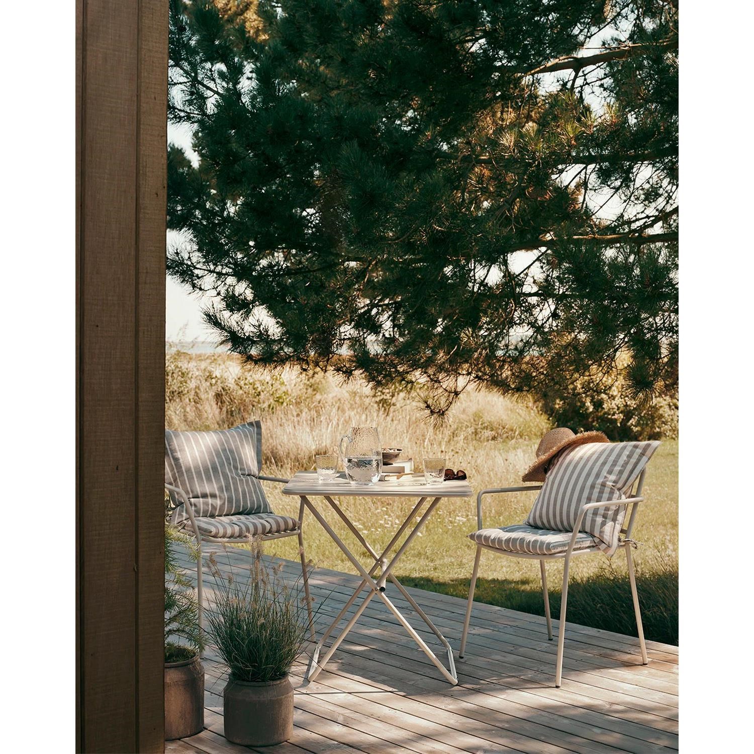 Sedák na židli Broste MARTA 44x42 cm zelený_2