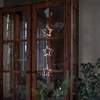 Závěsná LED dekorace hvězdičky STINA V.58cm čirá_0