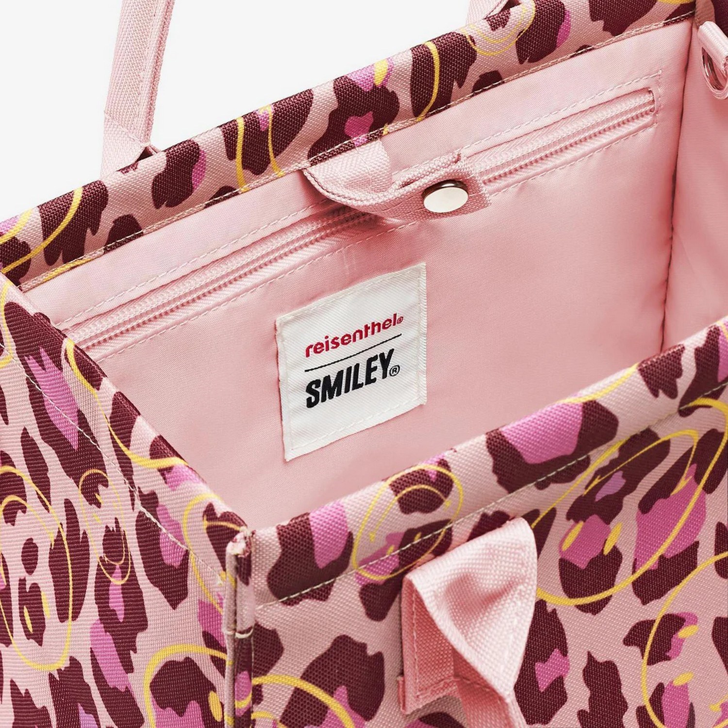 Taška přes rameno Reisenthel Daily Shopper XS smiley leo blush_2