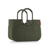 Módní taška Reisenthel Loopshopper L cord dark matcha_2