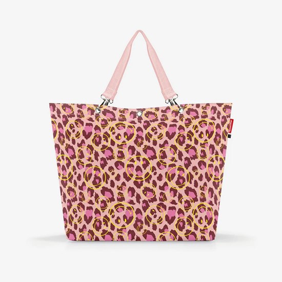 Taška přes rameno Reisenthel Shopper XL smiley leo blush_5