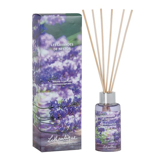 Vonný difuzér s dřívky 100 ml Les Lavandes De Nestor - levandule_0