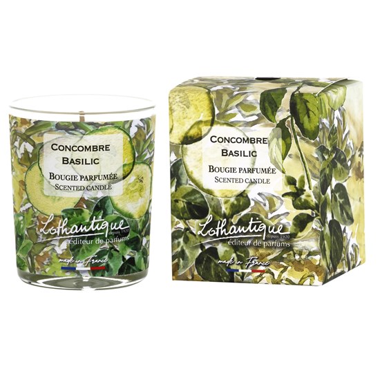 Vonná svíčka 160 g Jardin D'aquerelles - okurka bazalka_0