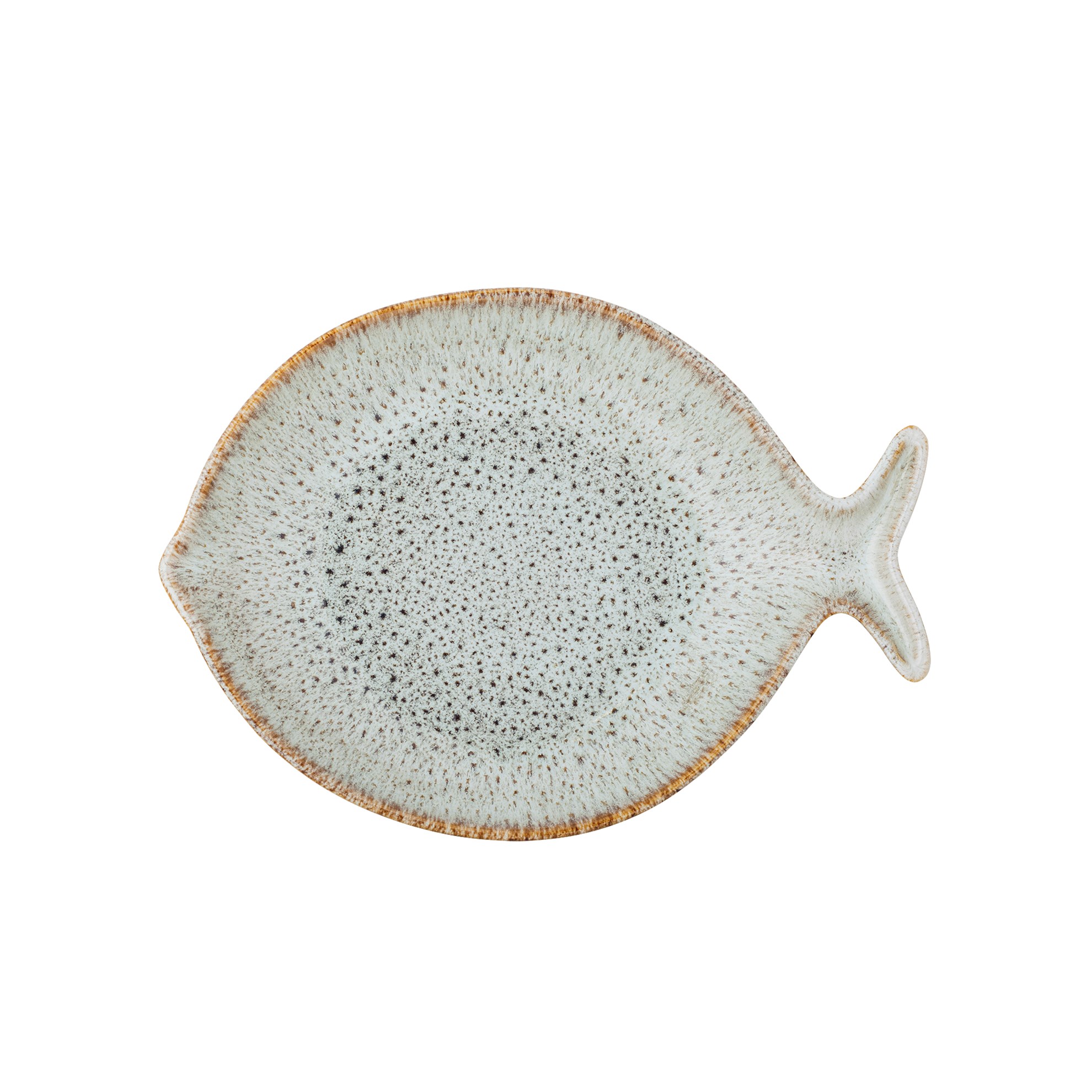 Servírovací talíř FLEUR D.27 cm přírodní_0