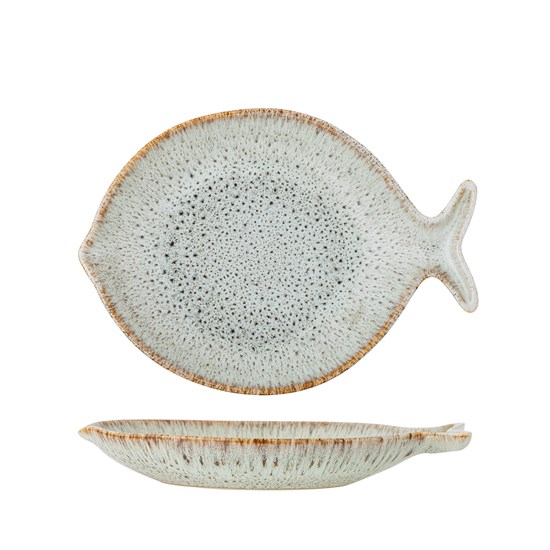 Servírovací talíř FLEUR D.27 cm přírodní_5