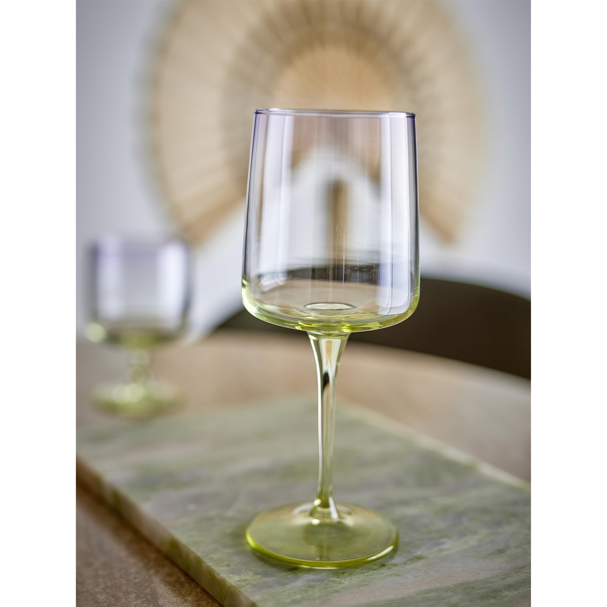 Sklenice na víno LUCIANA 430 ml SET/6 ks světle zelené_0