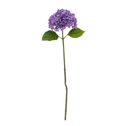 Umělá květina hortenzie 73 cm fialová_0