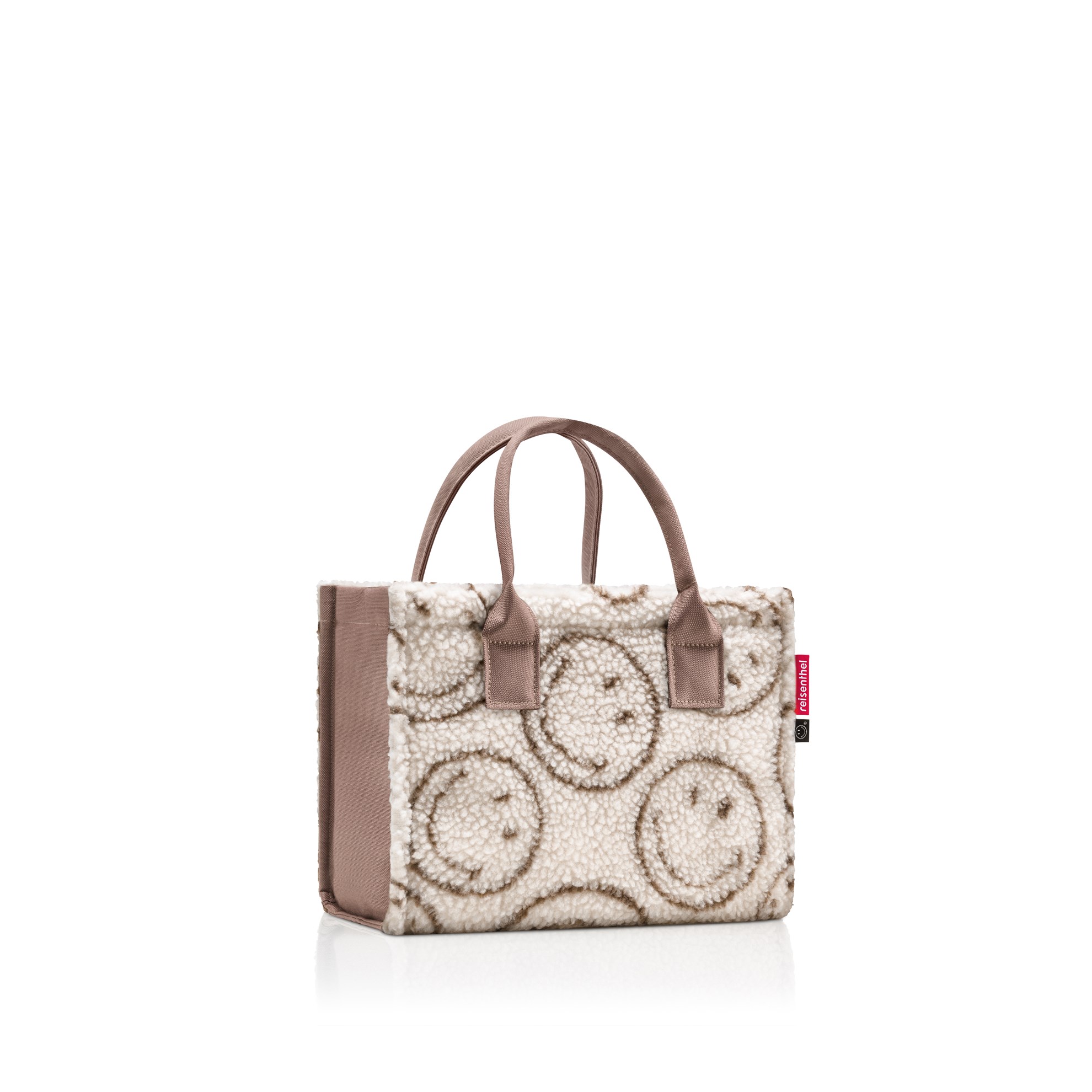 Taška přes rameno Reisenthel Daily Shopper XS smiley teddy chocolate_1