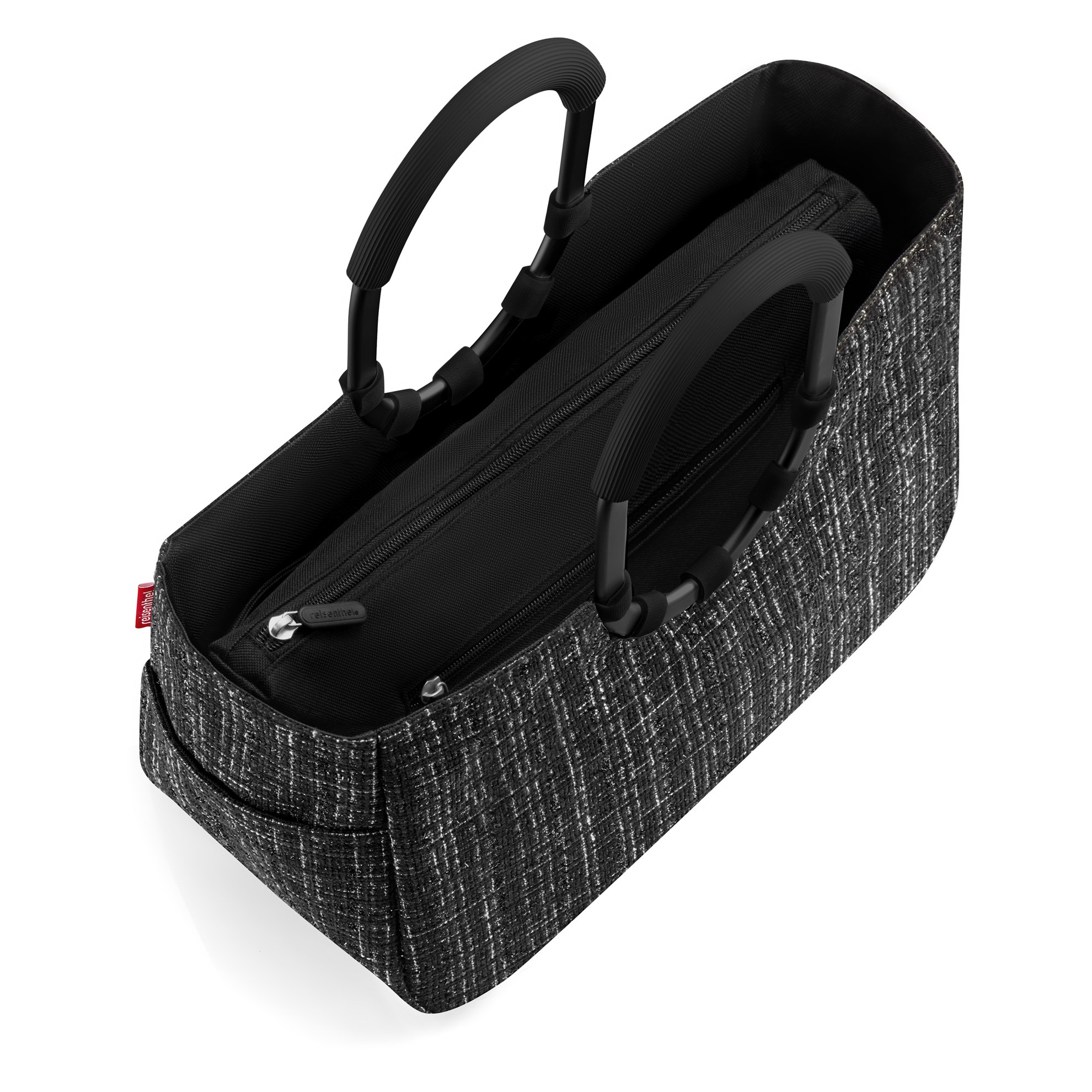 Módní taška Reisenthel Loopshopper M bouclé black_3